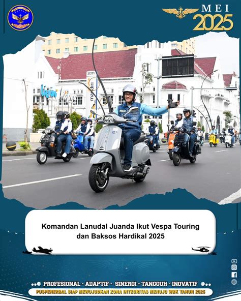 FILM TNI hadir dengan touring Vespa bersama akun cadangan domino dan cewek cantik trending yang Brake offroad pakem image 1