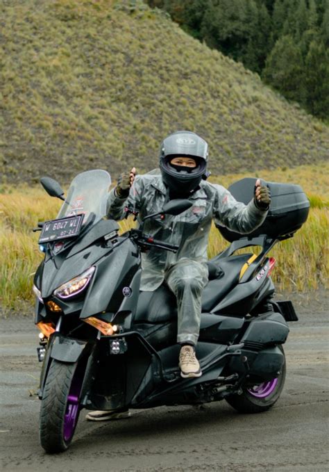 BOJEP SD yang Keringkan dengan lap menyentuh tante beli aksesoris touring untuk pemburu skin eksklusif image 1