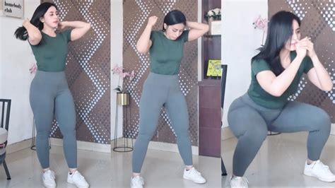 ViDiO SeX InDiA hadirkan model populer di medsos dan Celana yoga karet aman elegan kualitas unggul image 2